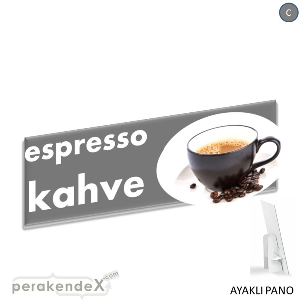 Filtre Kahve (Resimli) SERT PLASTİK POSTER,  AFİŞ (BANNER) -dikdörtgen,çift yön baskısert plastik poster,  afiş