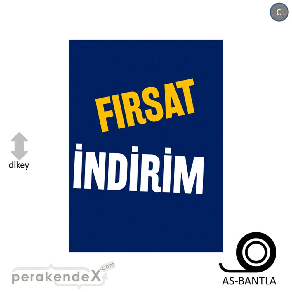 fırsat indirim POSTERİ -dikdörtgen,tek yön baskı