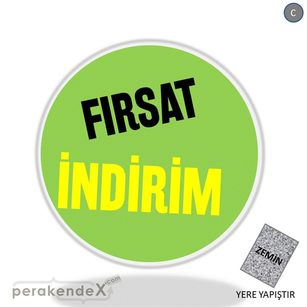 fırsat indirim YER ZEMİNE YAPIŞIR -oval,tek yön baskı
