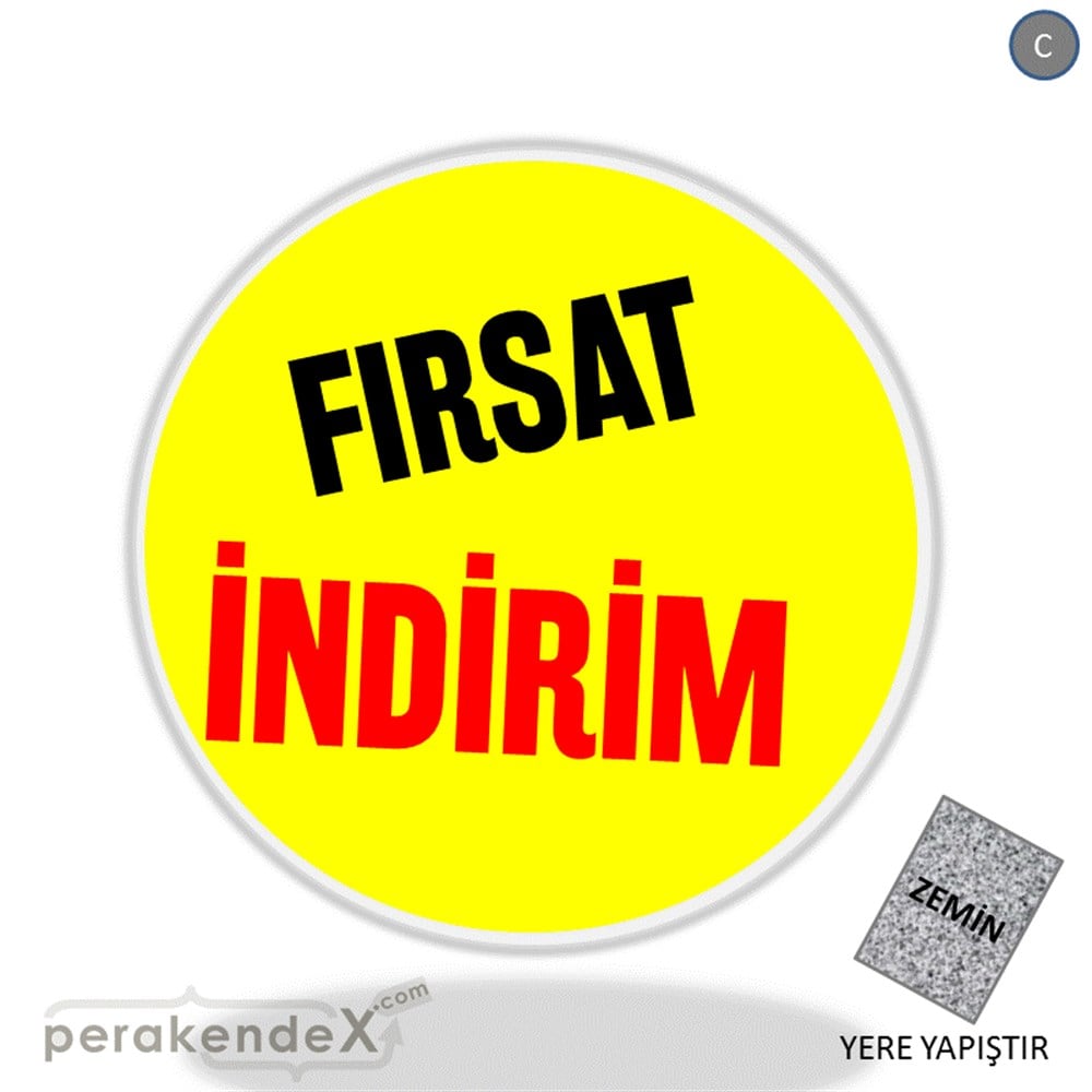 fırsat indirim YER ZEMİNE YAPIŞIR -oval,tek yön baskı