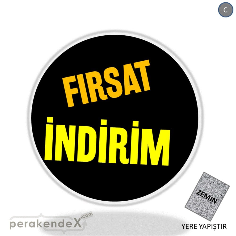 fırsat indirim YER ZEMİNE YAPIŞIR -oval,tek yön baskı