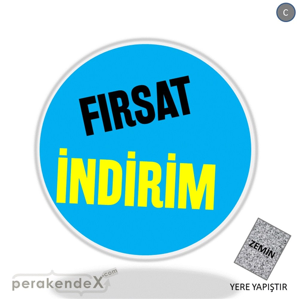 fırsat indirim YER ZEMİNE YAPIŞIR -oval,tek yön baskı