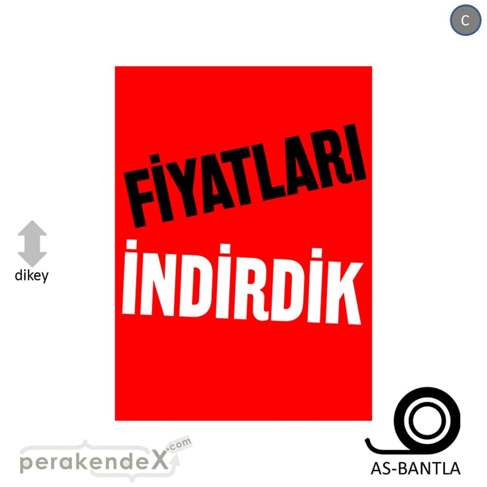 fiyatları indirdik POSTERİ -dikdörtgen,tek yön baskı