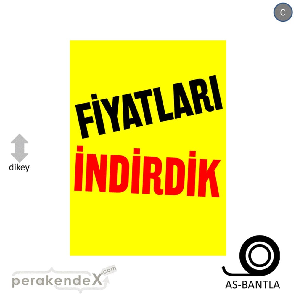fiyatları indirdik POSTERİ -dikdörtgen,tek yön baskı