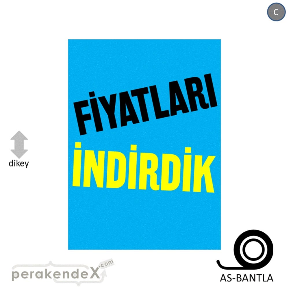 fiyatları indirdik POSTERİ -dikdörtgen,tek yön baskı
