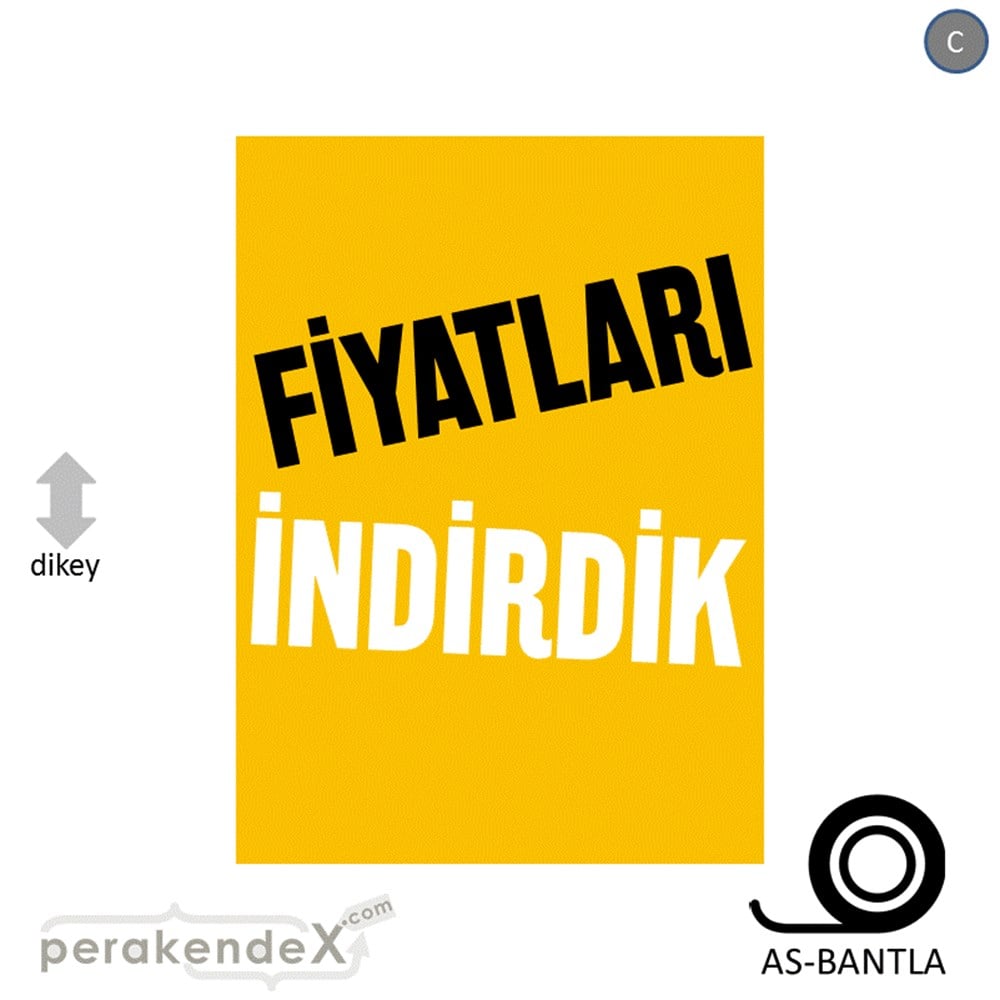 fiyatları indirdik POSTERİ -dikdörtgen,tek yön baskı