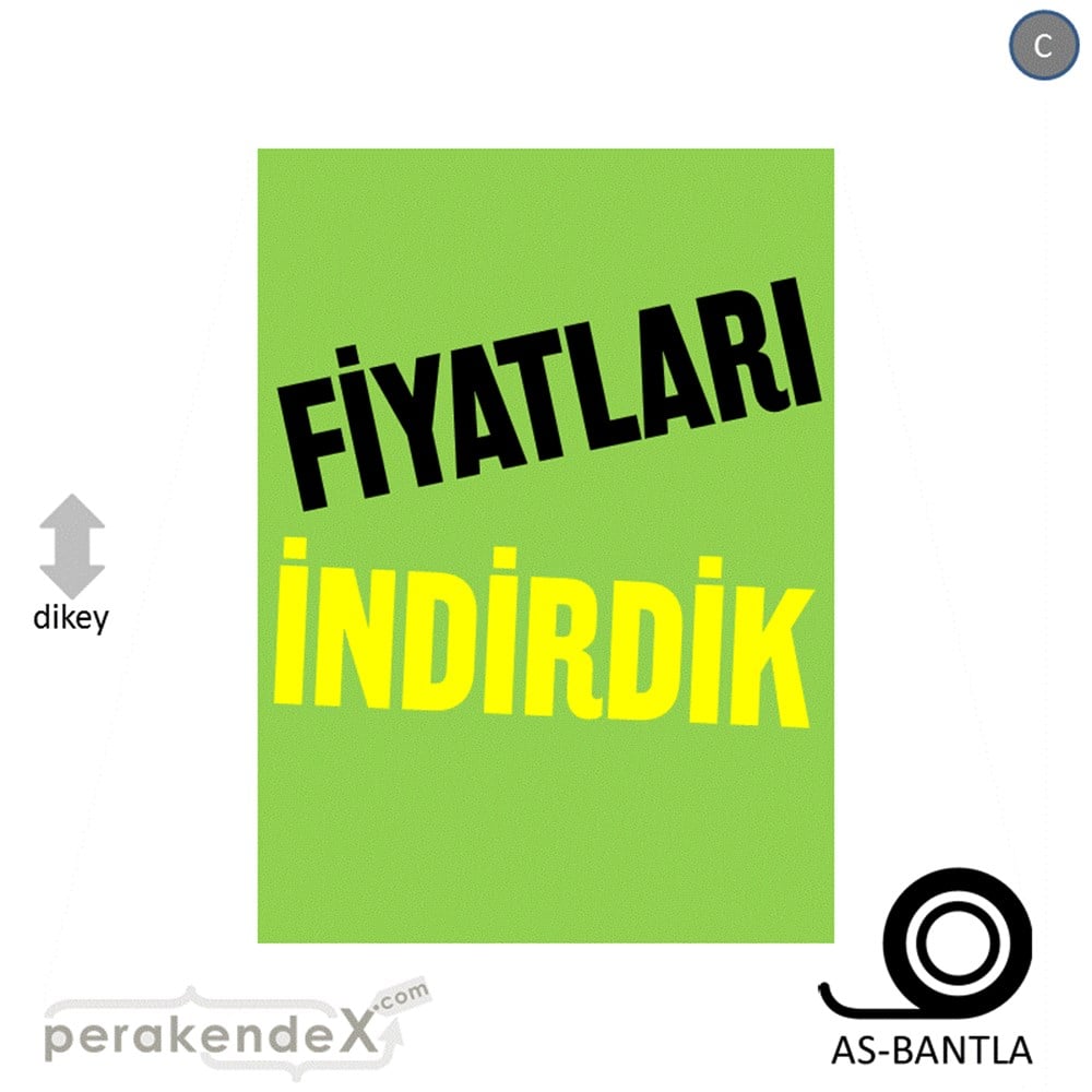 fiyatları indirdik POSTERİ -dikdörtgen,tek yön baskı