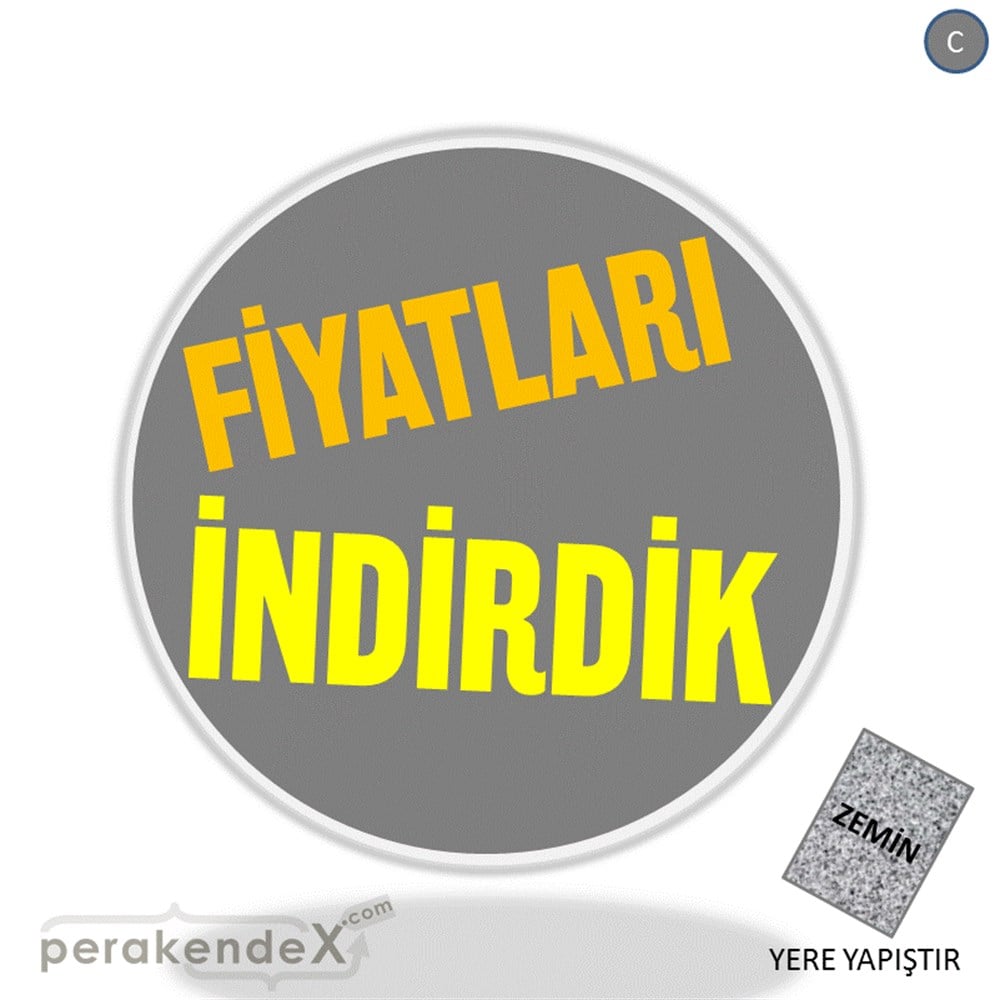 fiyatları indirdik YER ZEMİNE YAPIŞIR -oval,tek yön baskı