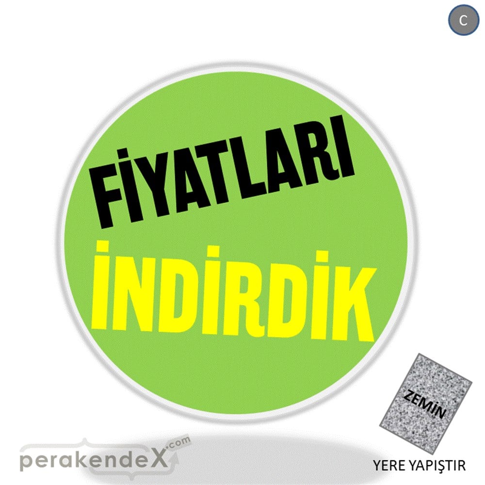 fiyatları indirdik YER ZEMİNE YAPIŞIR -oval,tek yön baskı