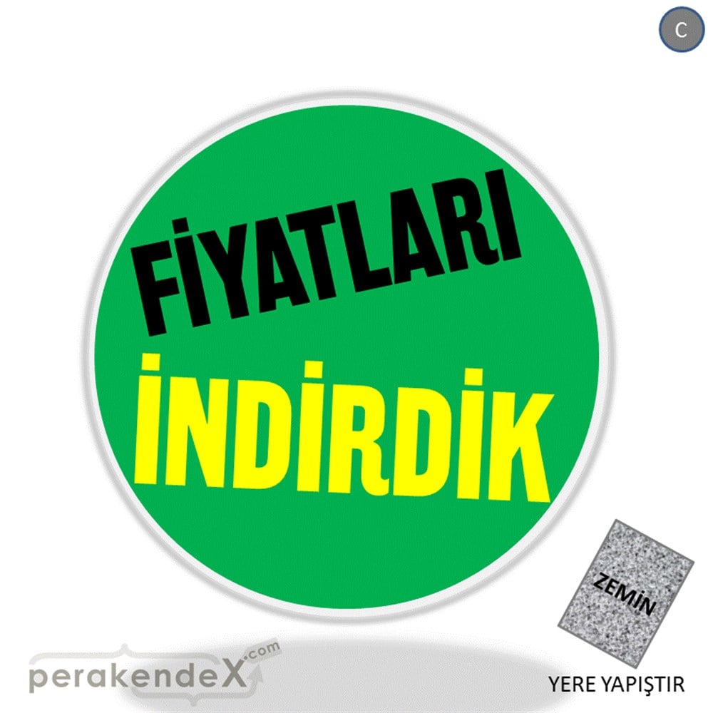 fiyatları indirdik YER ZEMİNE YAPIŞIR -oval,tek yön baskı
