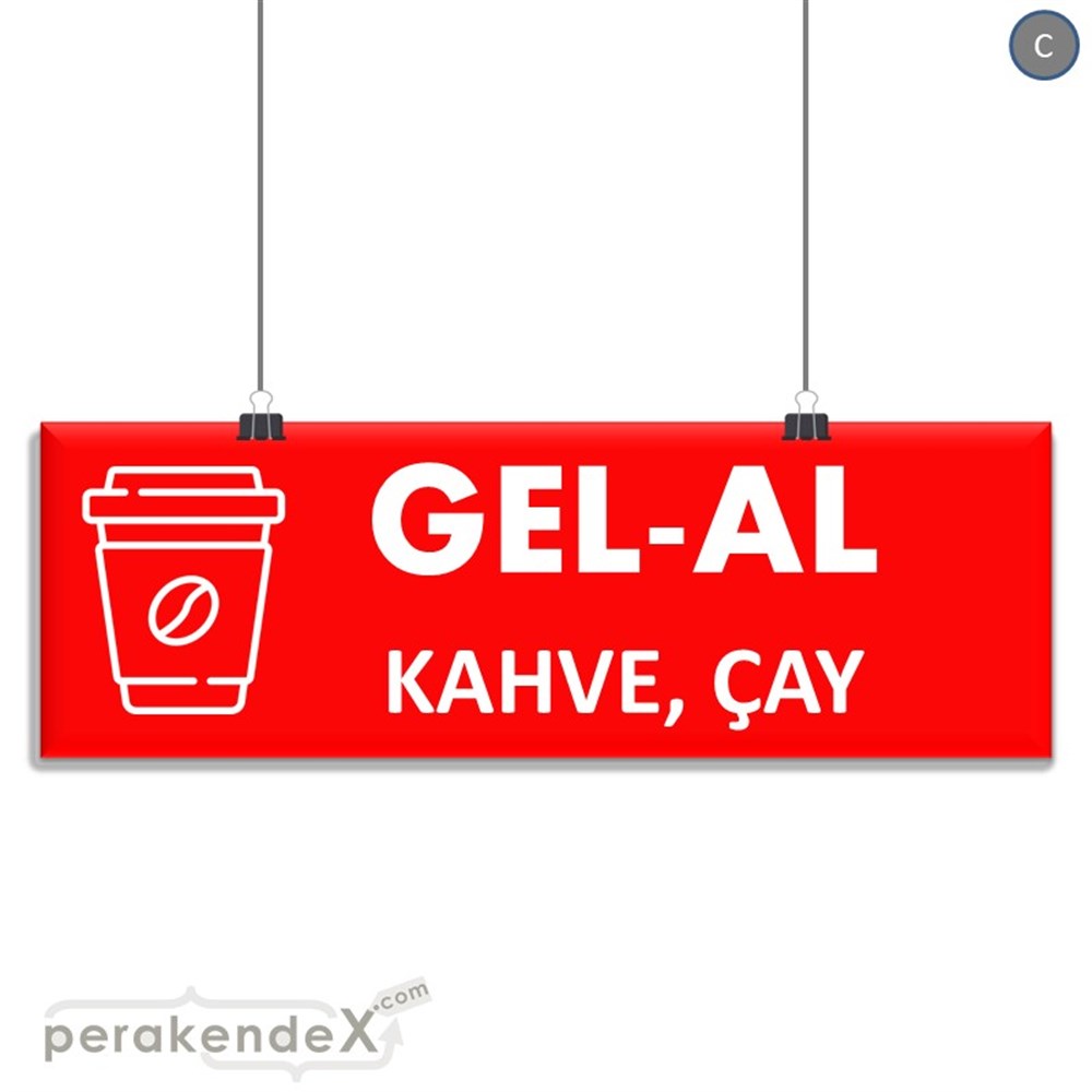Gel Al Servis SERT PLASTİK POSTER,  AFİŞ (BANNER) -dikdörtgen,tek yön baskısert plastik poster,  afiş