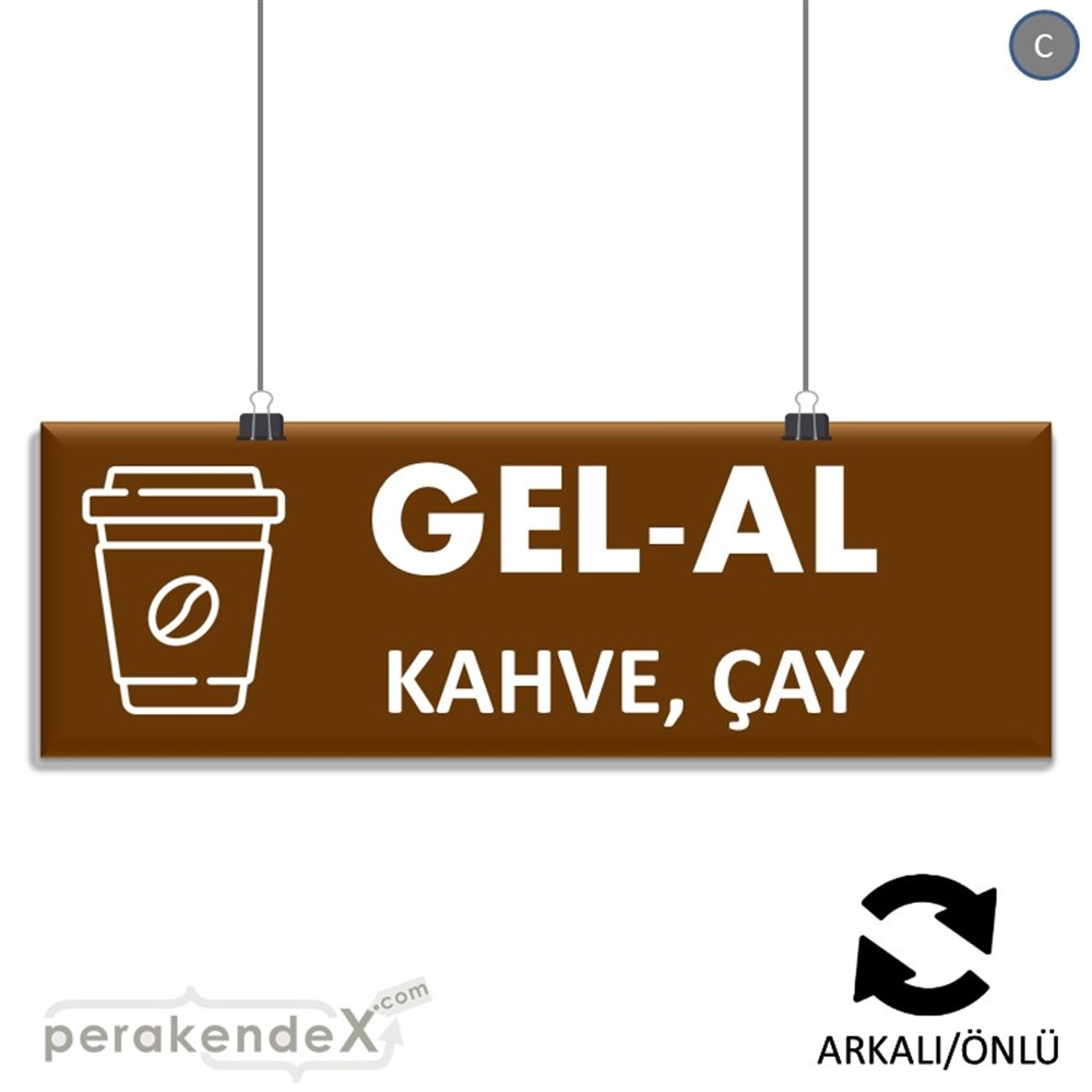 Gel Al Servis SERT PLASTİK POSTER,  AFİŞ (BANNER) -dikdörtgen,çift yön baskısert plastik poster,  afiş