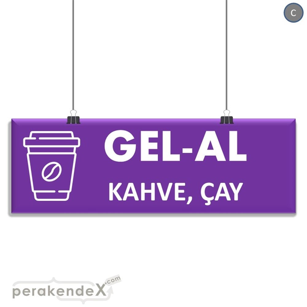 Gel Al Servis SERT PLASTİK POSTER,  AFİŞ (BANNER) -dikdörtgen,tek yön baskısert plastik poster,  afiş