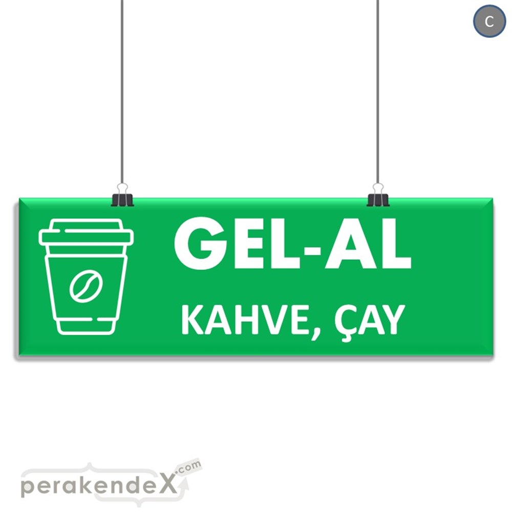 Gel Al Servis SERT PLASTİK POSTER,  AFİŞ (BANNER) -dikdörtgen,tek yön baskısert plastik poster,  afiş
