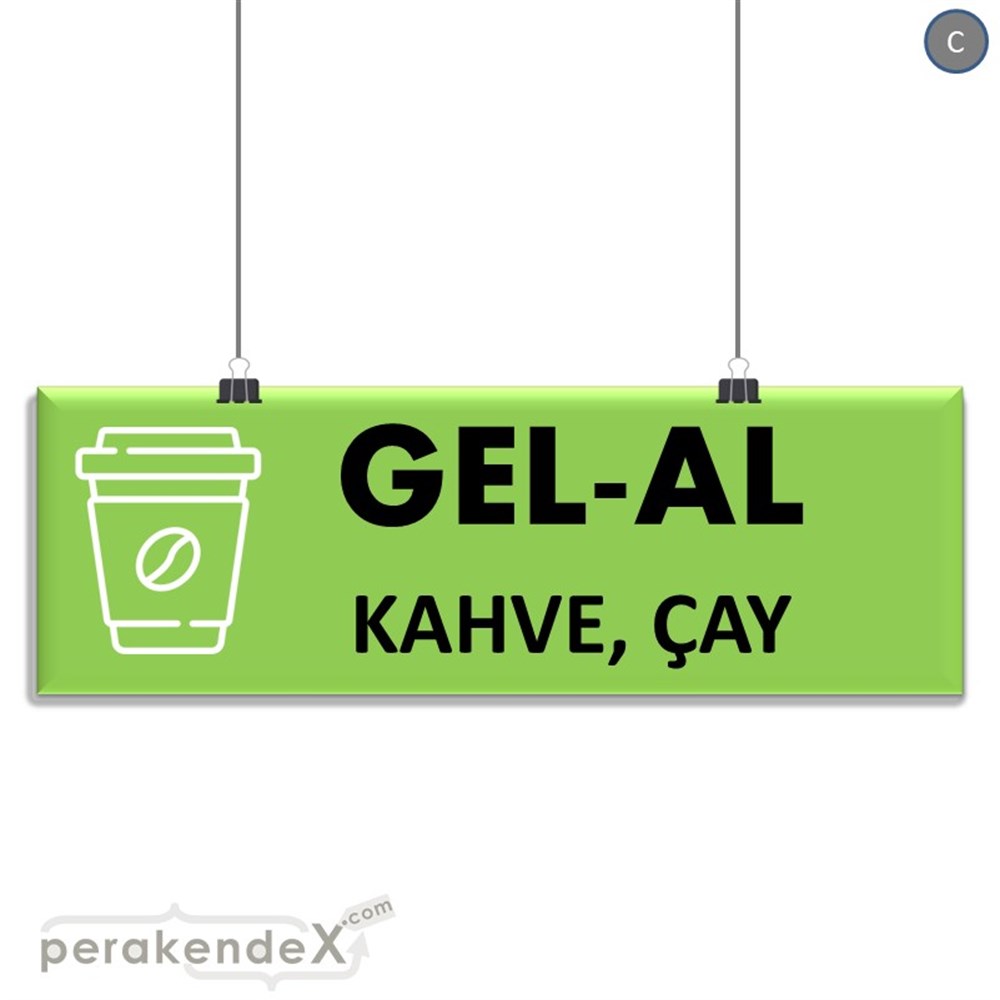 Gel Al Servis SERT PLASTİK POSTER,  AFİŞ (BANNER) -dikdörtgen,tek yön baskısert plastik poster,  afiş
