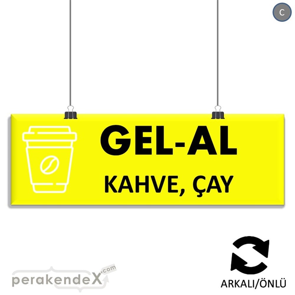 Gel Al Servis SERT PLASTİK POSTER,  AFİŞ (BANNER) -dikdörtgen,çift yön baskısert plastik poster,  afiş