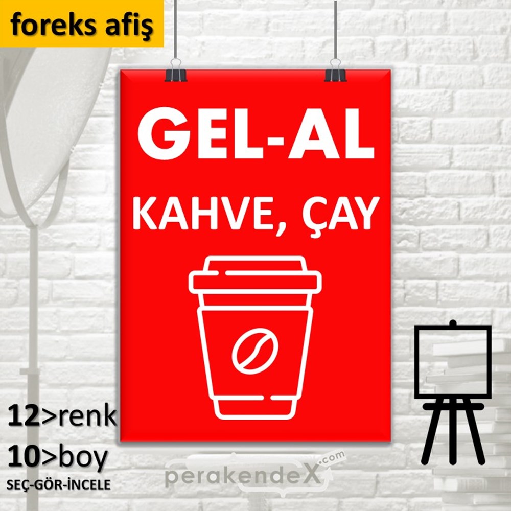 Gel Al Servis SERT PLASTİK POSTER,  AFİŞ -dikdörtgen,tek yön baskısert plastik poster,  afiş