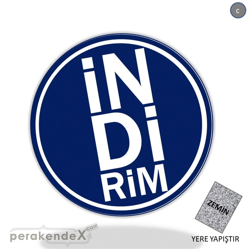 heceli indirim YER ZEMİNE YAPIŞIR -oval,tek yön baskı