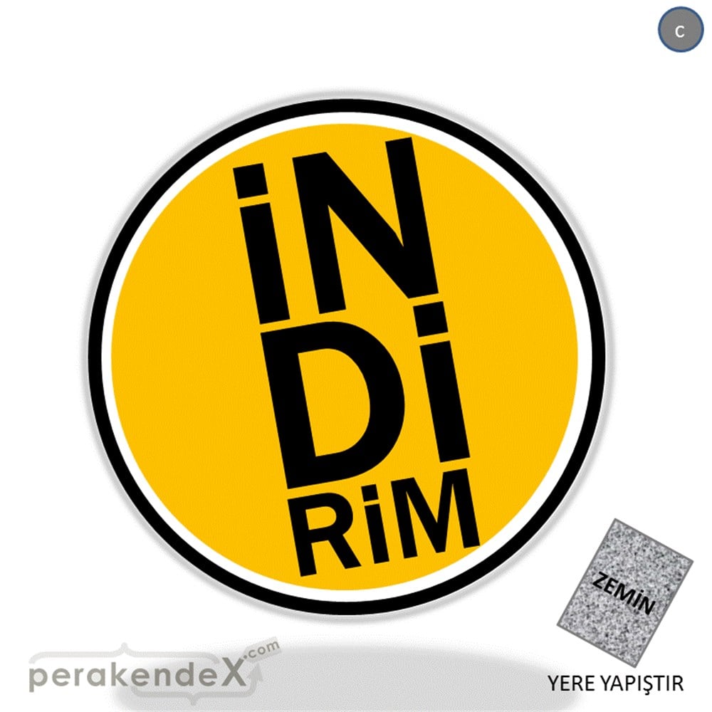 heceli indirim YER ZEMİNE YAPIŞIR -oval,tek yön baskı