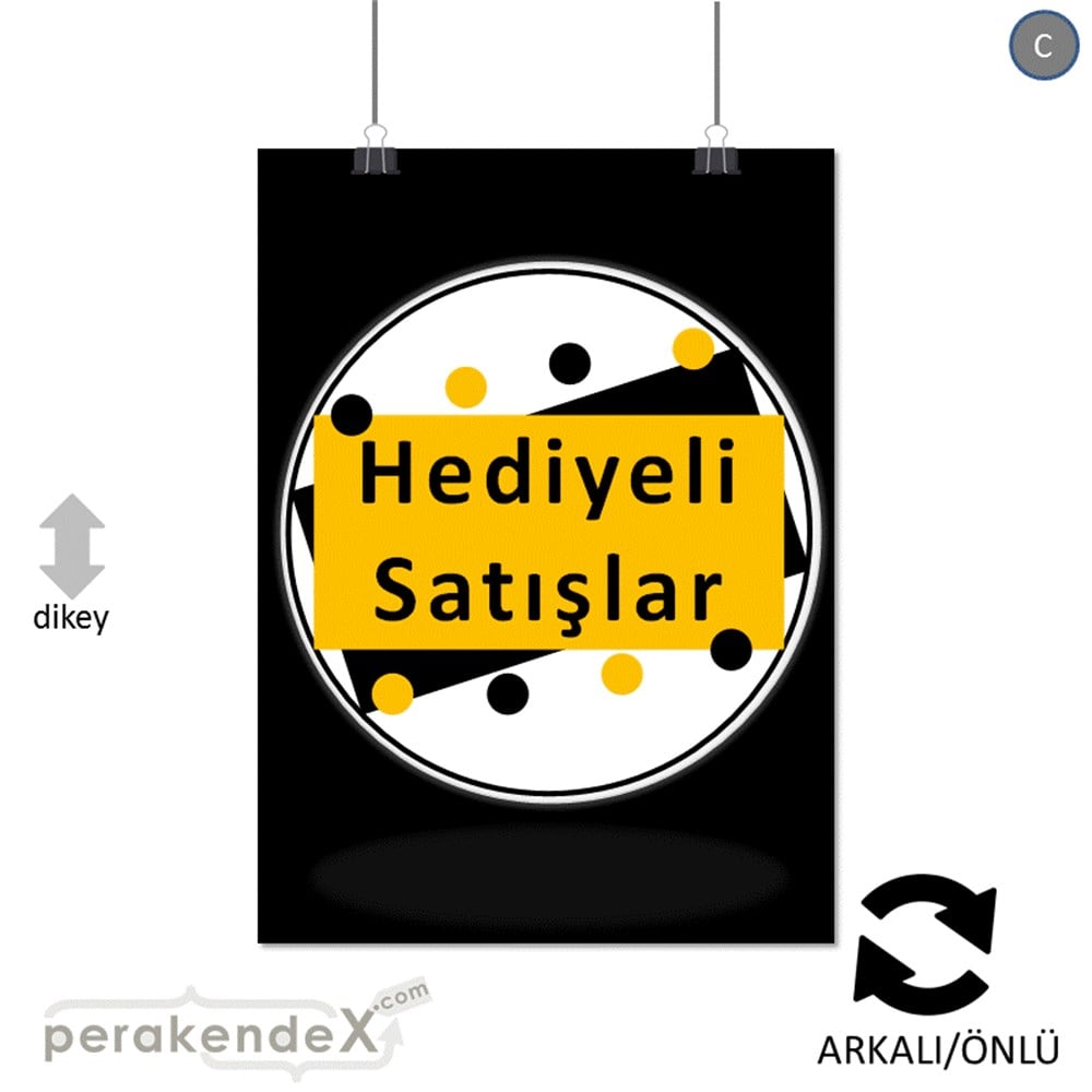 hediyeli satışlar SERT PLASTİK POSTER -dikdörtgen,çift yön baskı