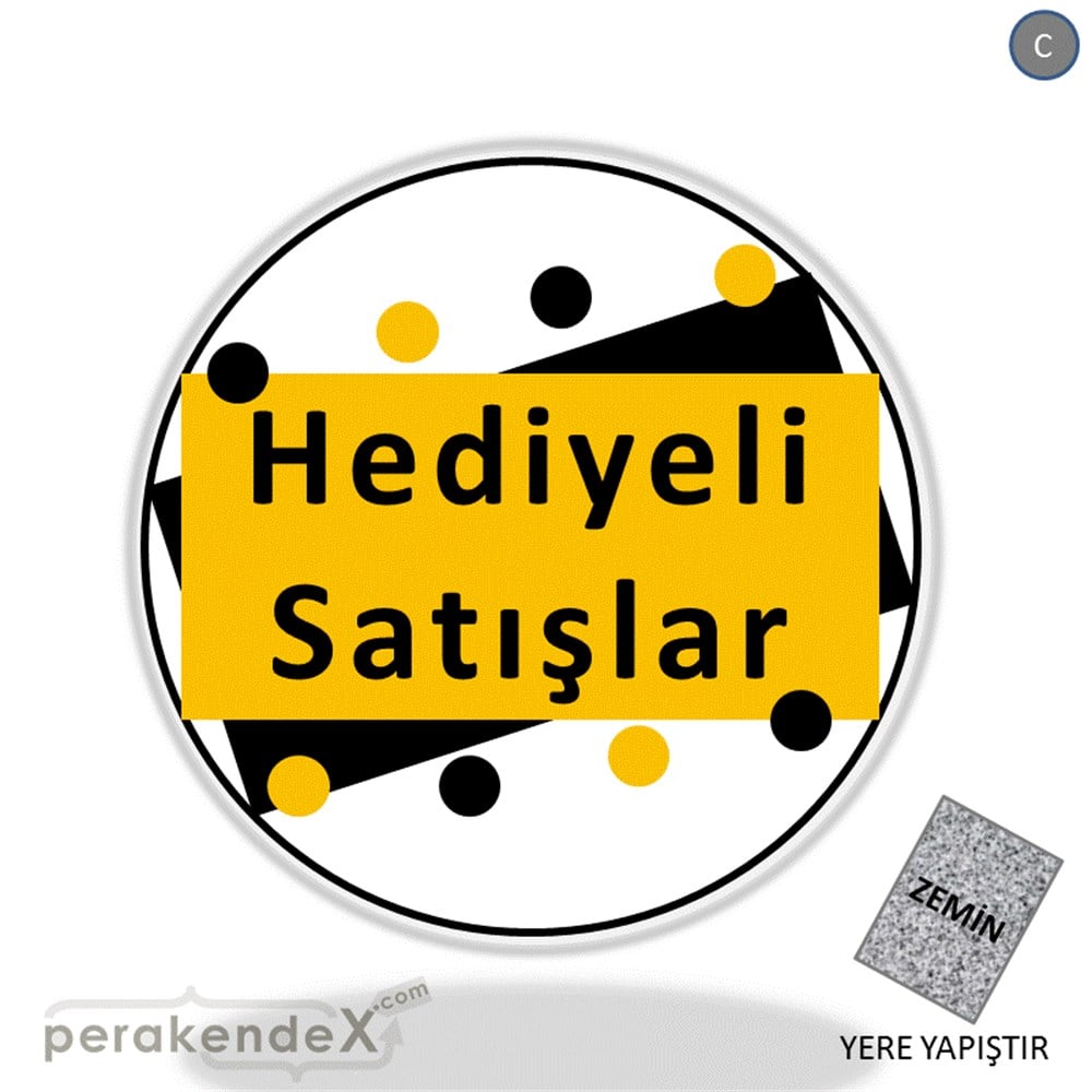 hediyeli satışlar YER ZEMİNE YAPIŞIR -oval,tek yön baskı
