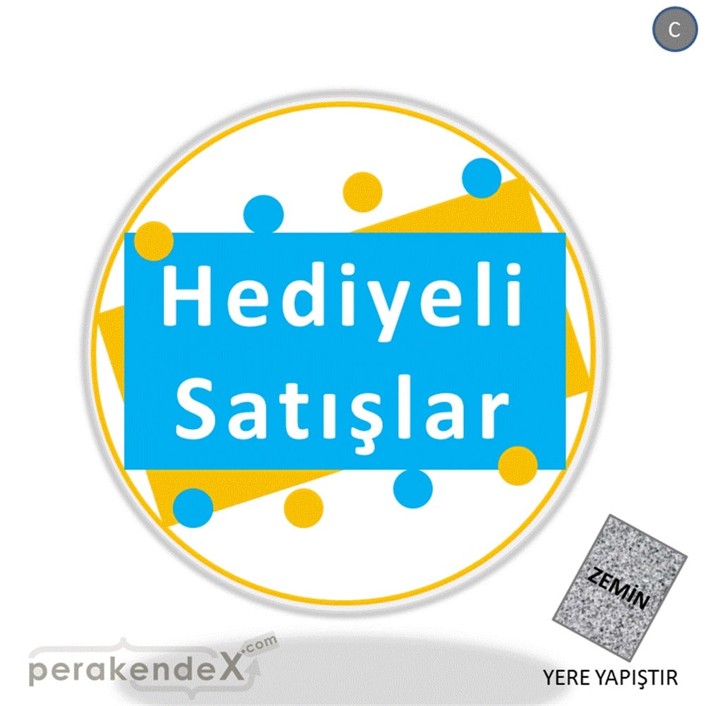 hediyeli satışlar YER ZEMİNE YAPIŞIR -oval,tek yön baskı