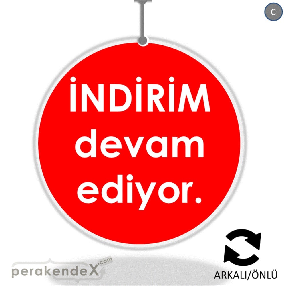 indirim devam ediyor DÖNKART -oval,çift yön baskı