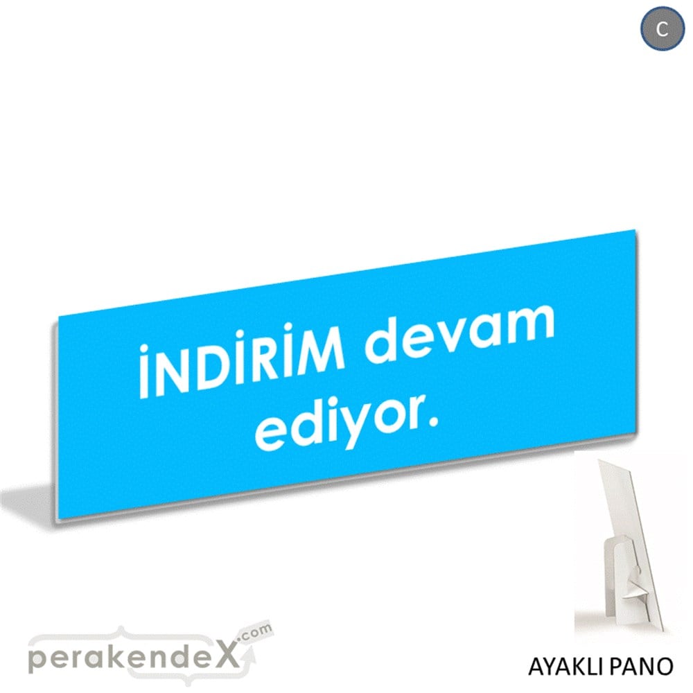 indirim devam ediyor KARTON AYAKLI POSTER,  PANO (BANNER) -dikdörtgen,tek yön baskı