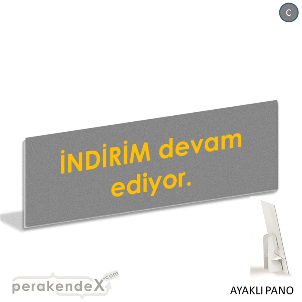 indirim devam ediyor KARTON AYAKLI POSTER,  PANO (BANNER) -dikdörtgen,tek yön baskı