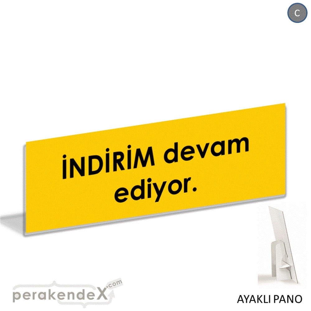 indirim devam ediyor KARTON AYAKLI POSTER,  PANO (BANNER) -dikdörtgen,tek yön baskı