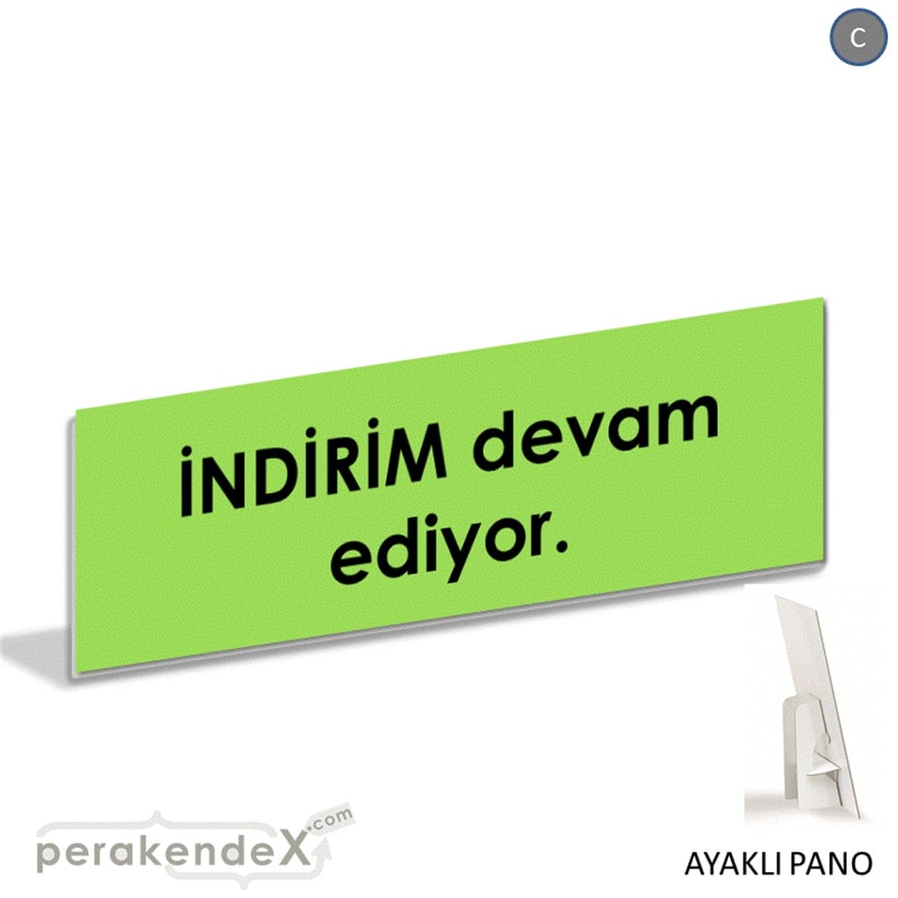 indirim devam ediyor KARTON AYAKLI POSTER,  PANO (BANNER) -dikdörtgen,tek yön baskı