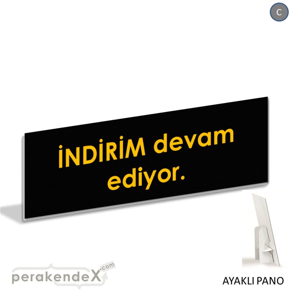 indirim devam ediyor KARTON AYAKLI POSTER,  PANO (BANNER) -dikdörtgen,tek yön baskı