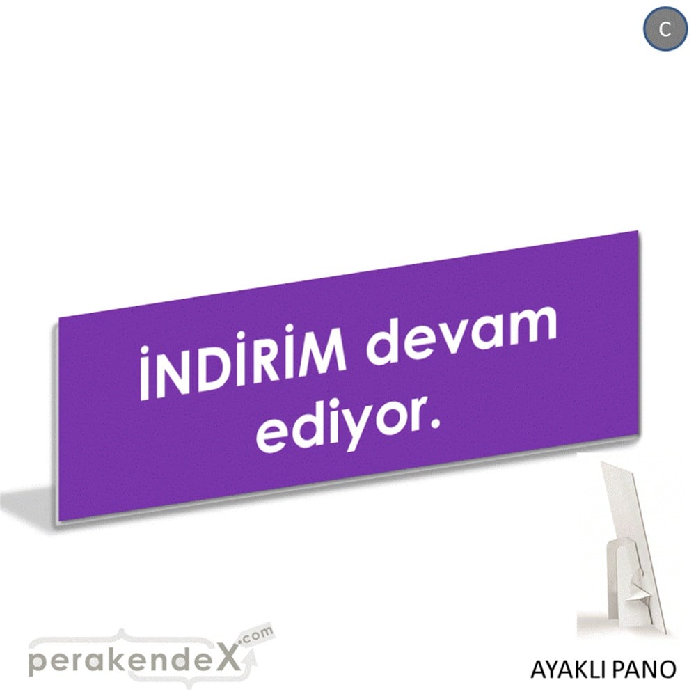 indirim devam ediyor KARTON AYAKLI POSTER,  PANO (BANNER) -dikdörtgen,tek yön baskı