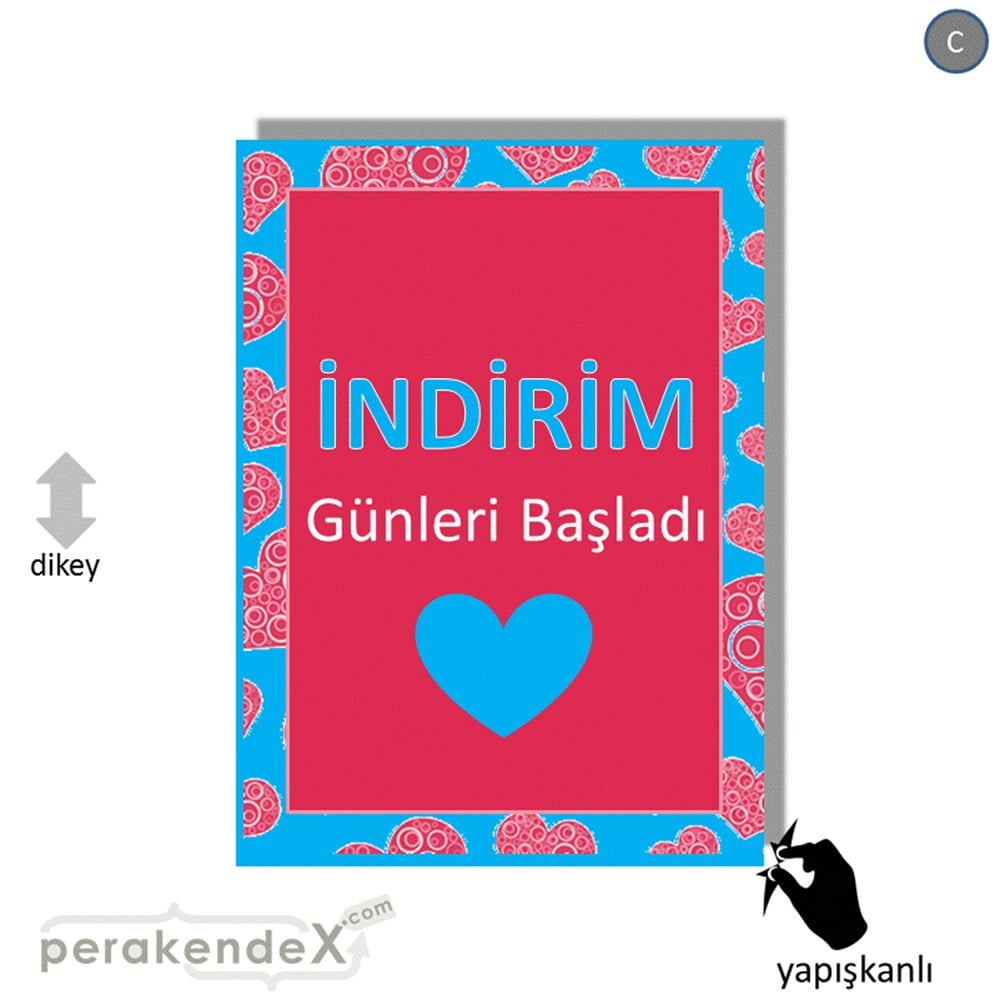 indirim günleri başladı CAMA YAPIŞAN FOLYO -dikdörtgen,tek yön baskı