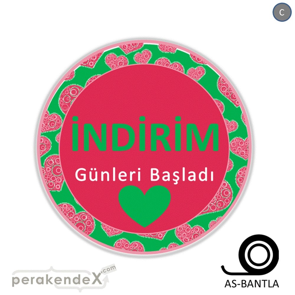 indirim günleri başladı SERT PLASTİK POSTER -oval,tek yön baskı