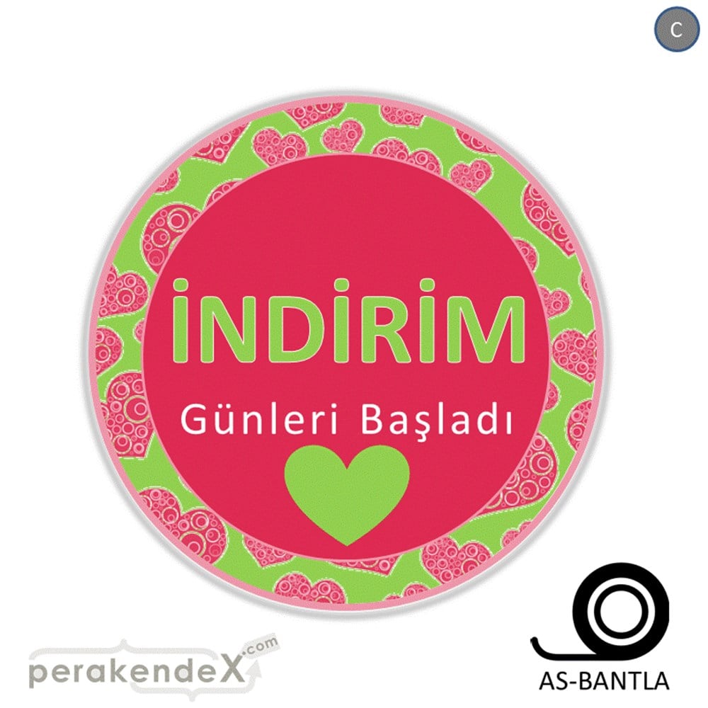 indirim günleri başladı SERT PLASTİK POSTER -oval,tek yön baskı