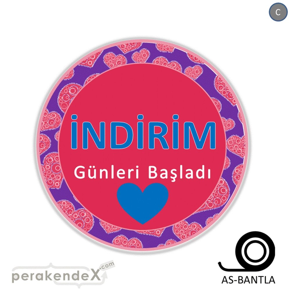 indirim günleri başladı SERT PLASTİK POSTER -oval,tek yön baskı