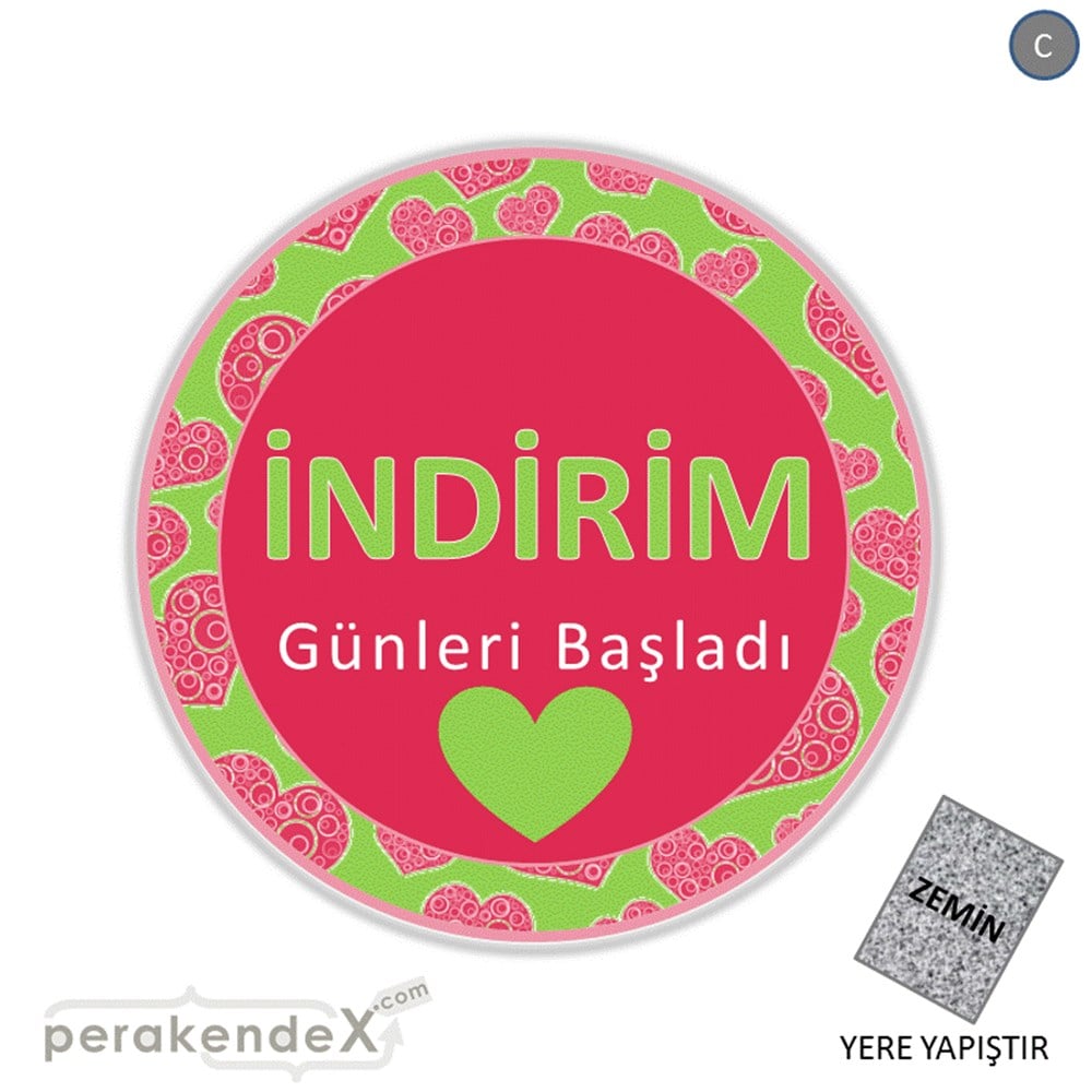 indirim günleri başladı YER ZEMİNE YAPIŞIR -oval,tek yön baskı
