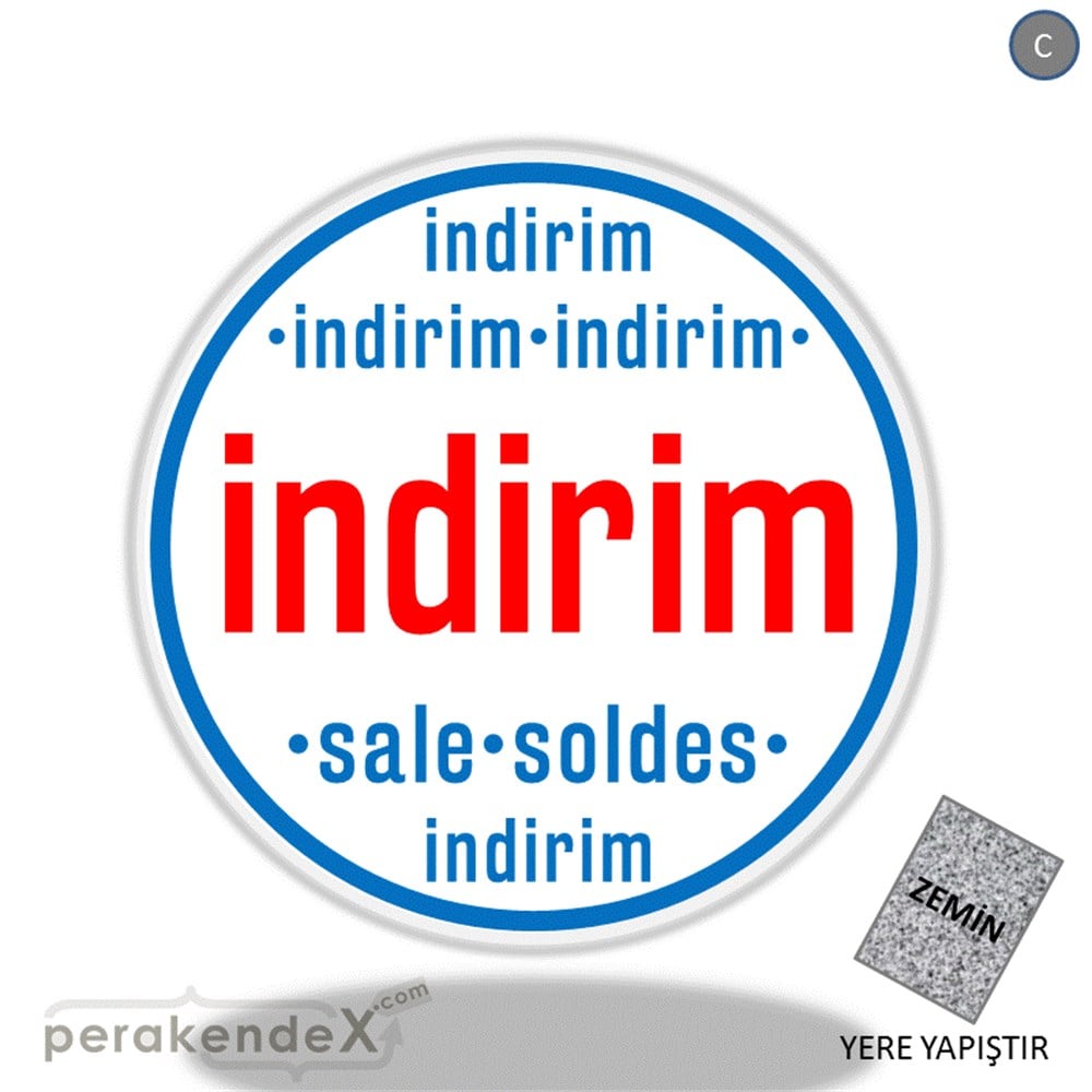 indirim sale soldes YER ZEMİNE YAPIŞIR -oval,tek yön baskı