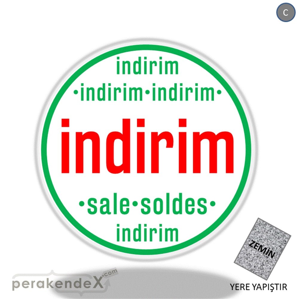 indirim sale soldes YER ZEMİNE YAPIŞIR -oval,tek yön baskı