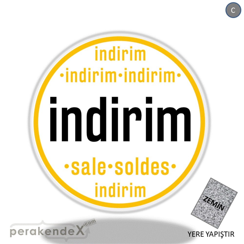 indirim sale soldes YER ZEMİNE YAPIŞIR -oval,tek yön baskı