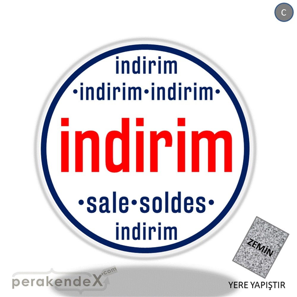 indirim sale soldes YER ZEMİNE YAPIŞIR -oval,tek yön baskı