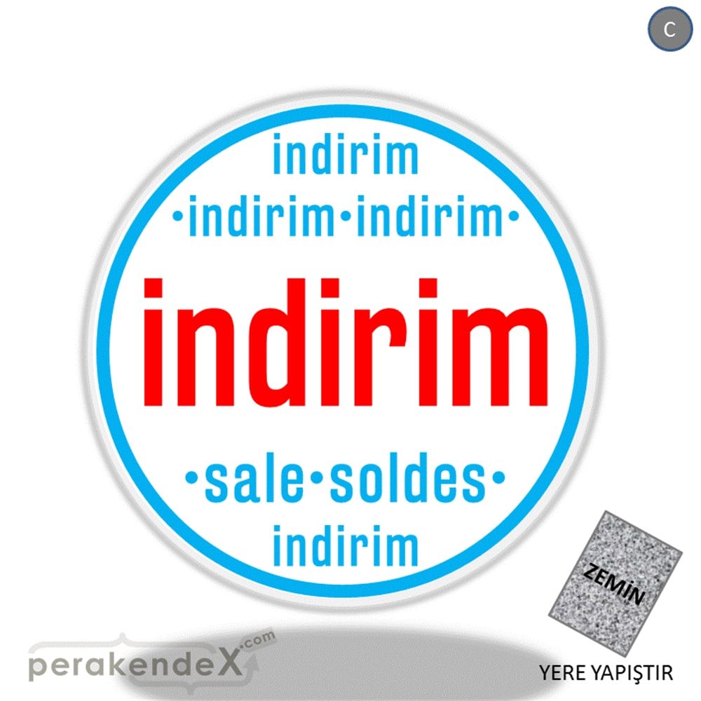 indirim sale soldes YER ZEMİNE YAPIŞIR -oval,tek yön baskı