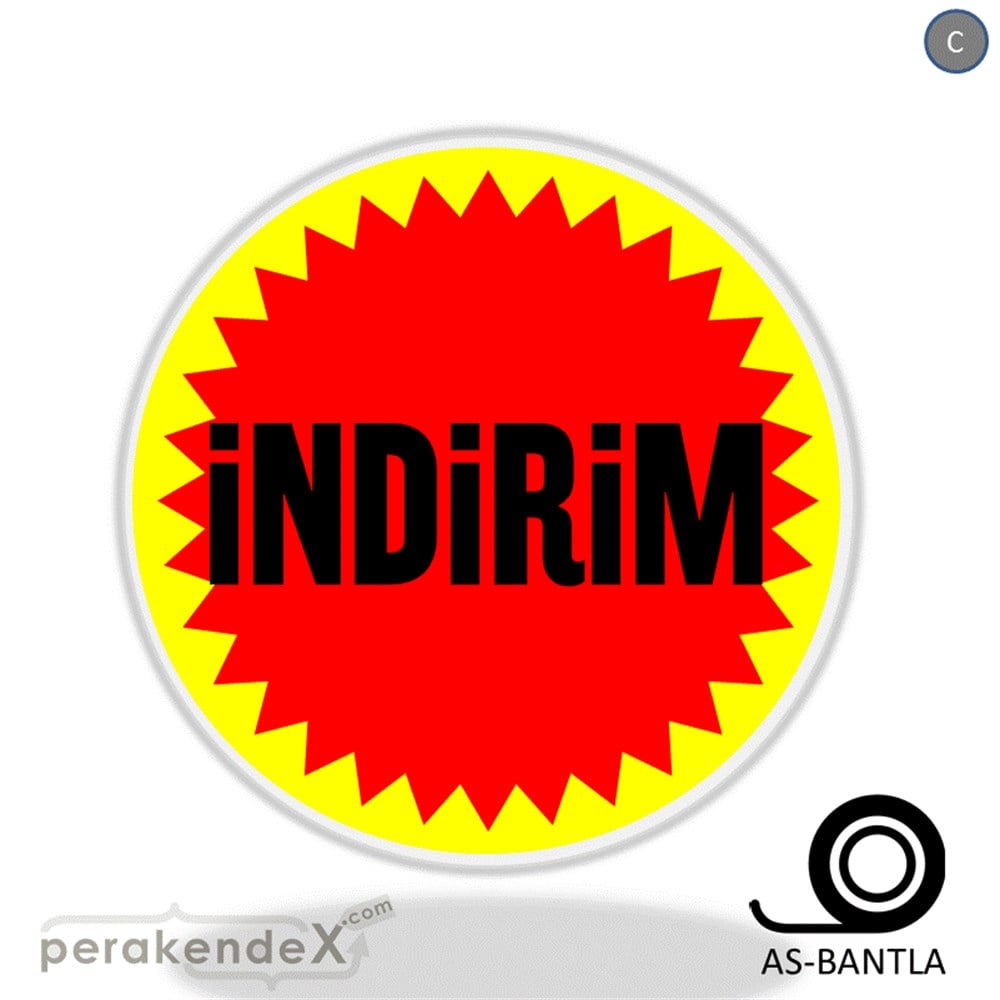 indirim SERT PLASTİK POSTER -oval,tek yön baskı