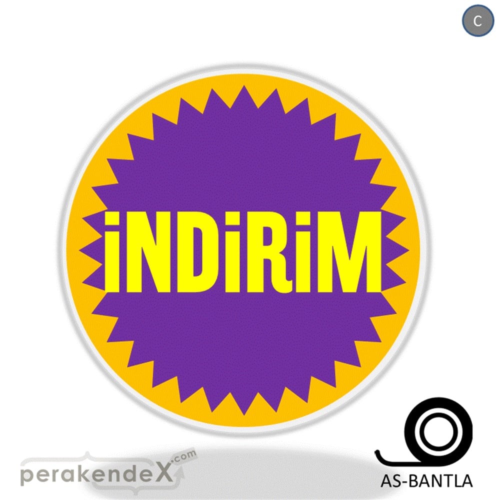 indirim SERT PLASTİK POSTER -oval,tek yön baskı