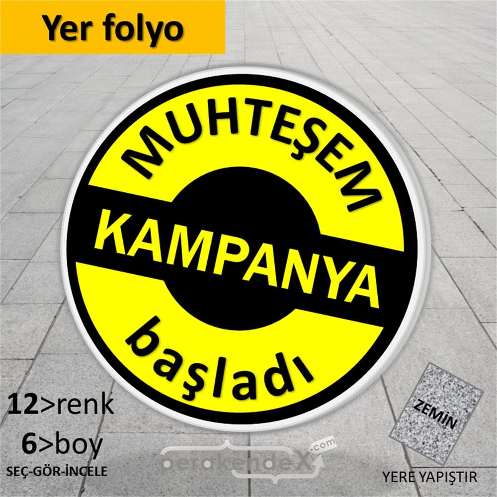 muhteşem kampanya başladı YER ZEMİNE YAPIŞIR -oval,tek yön baskı