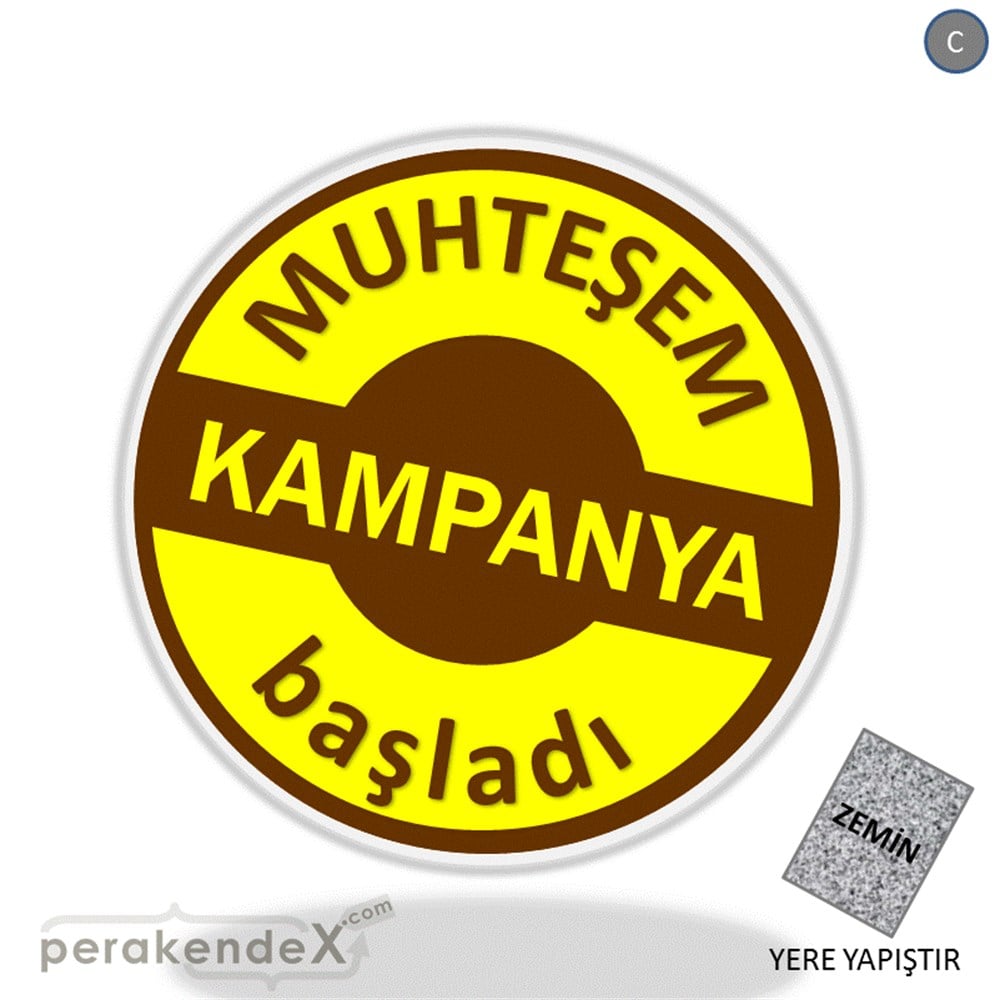 muhteşem kampanya başladı YER ZEMİNE YAPIŞIR -oval,tek yön baskı