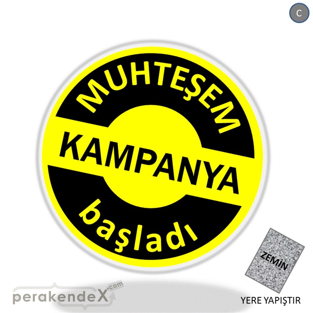 muhteşem kampanya başladı YER ZEMİNE YAPIŞIR -oval,tek yön baskı