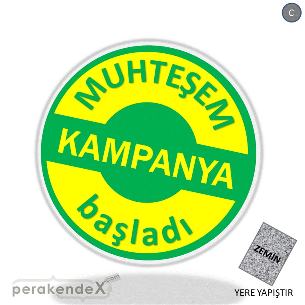 muhteşem kampanya başladı YER ZEMİNE YAPIŞIR -oval,tek yön baskı