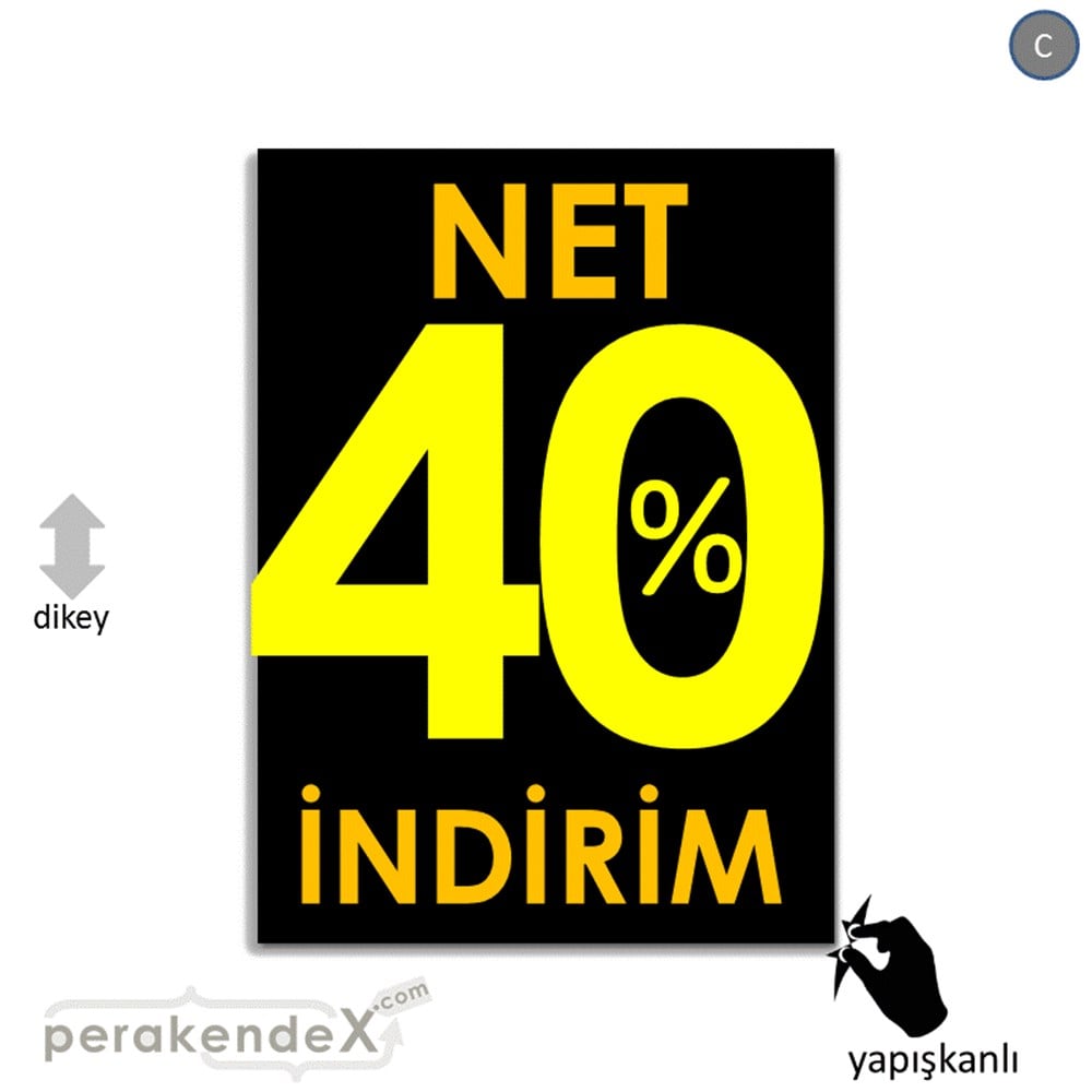 Net İndirim %40 VİTRİN - CAM FOLYO,  VİNİL -dikdörtgen,tek yön baskı